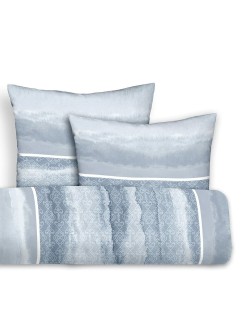 Juego de funda nórdica Pierre Cardin NINA Azul Cama de 180 4 Piezas