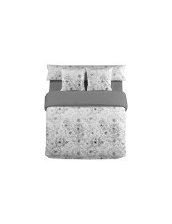 Juego de funda nórdica Pierre Cardin JEWEL Gris Cama de 135 3 Piezas