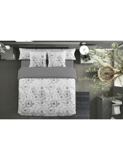 Juego de funda nórdica Pierre Cardin JEWEL Gris Cama de 135 3 Piezas