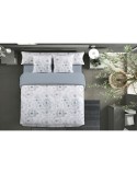 Conjunto de capa de edredom Pierre Cardin JEWEL Azul Casal 3 Peças