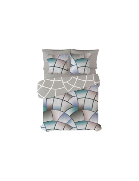 Copripiumino Pierre Cardin Lucas Grigio 144 Fili 180 x 230 cm