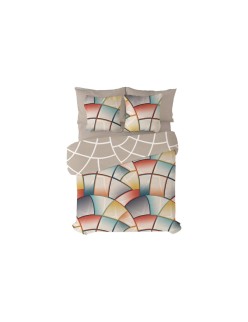 Nordic cover Pierre Cardin Lucas Brown 144 Threads 150 x 230 cm