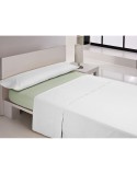 Spannbetttuch Happy Home MIX COLORS grün King size 200 x 200 + 30 cm