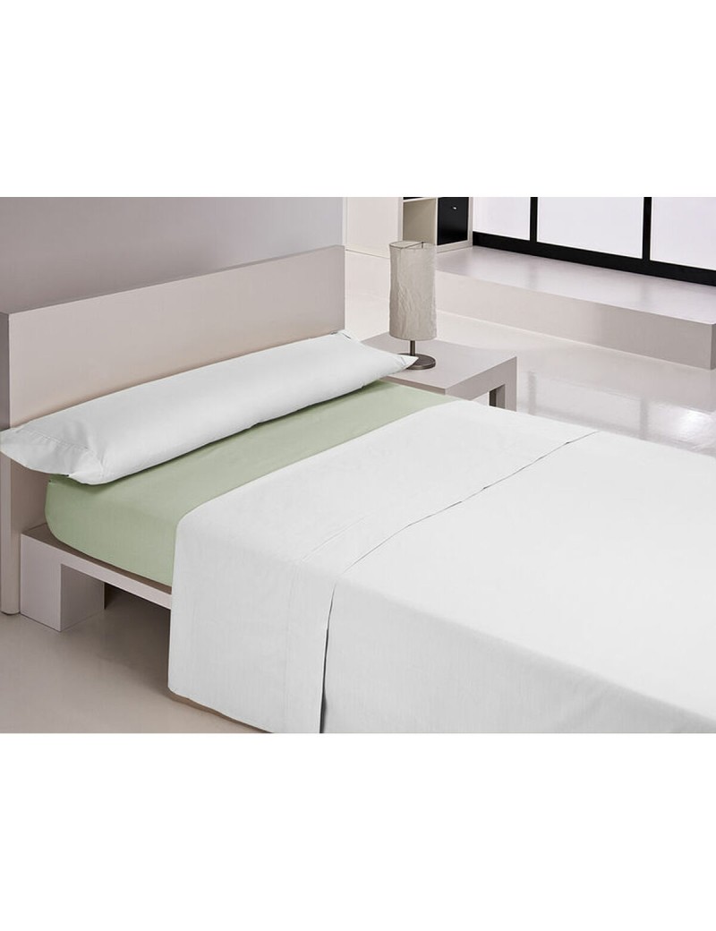 Spannbetttuch Happy Home MIX COLORS grün King size 200 x 200 + 30 cm