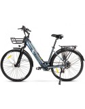 Elektrisches Fahrrad Smartgyro SUNSET 250 W 10000 mAh 27,5" Grau Titan