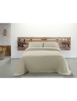 Bedspread (quilt) Hosteline MARBELLA White Single (1 Piece)