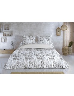 Juego de funda nórdica Pierre Cardin LUCIA Marrón Cama de 135 2 Piezas