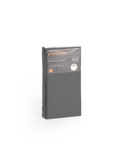 Fitted bottom sheet Paduana Dark grey 180 x 30 x 200 cm