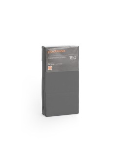 Top sheet Paduana Dark grey 180 x 270 cm