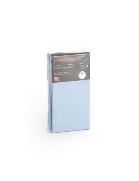 Fitted bottom sheet Paduana Light Blue 90 x 30 x 200 cm