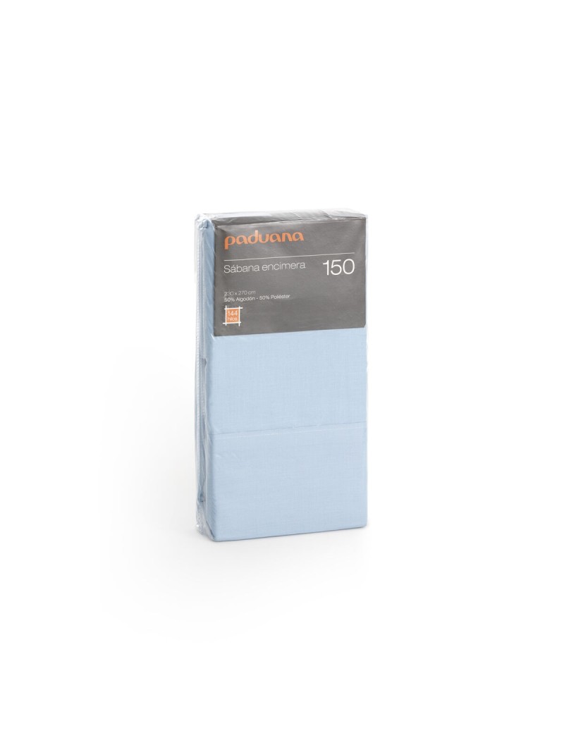 Top sheet Paduana Light Blue 180 x 270 cm