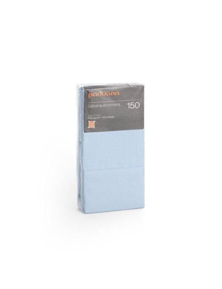 Top sheet Paduana Light Blue 180 x 270 cm