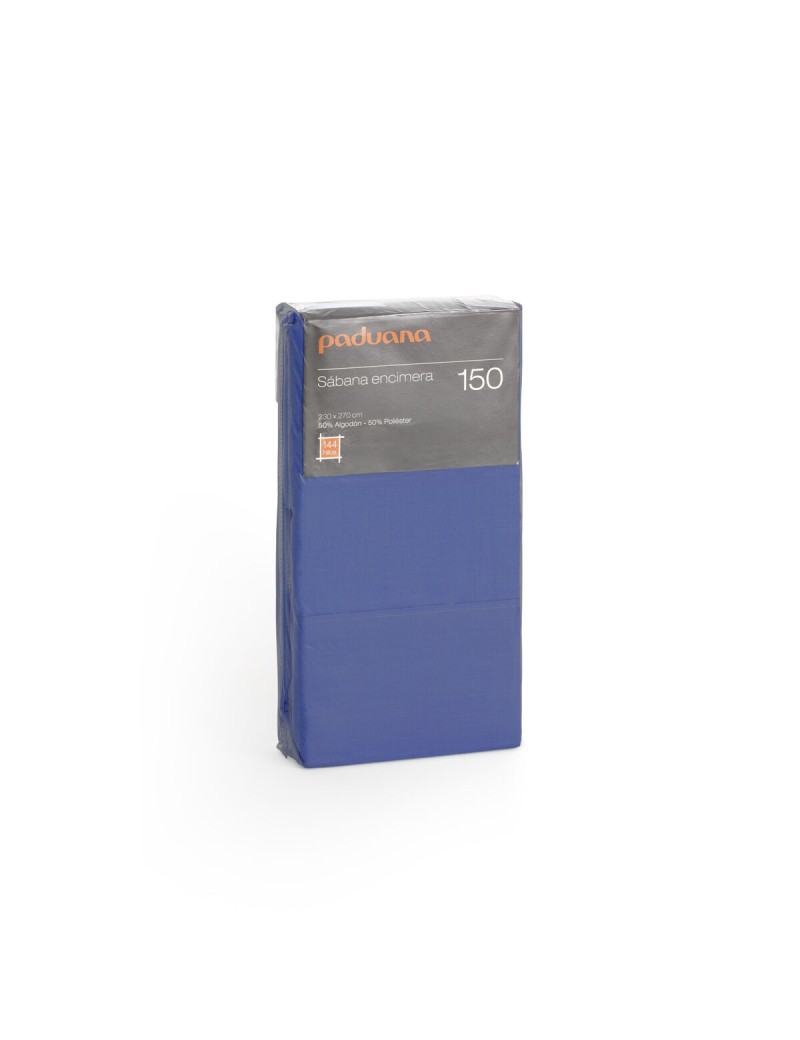 Top sheet Paduana Dark blue 260 x 270 cm