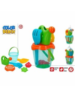 Seau de plage Colorbaby Bleu Orange 18 cm