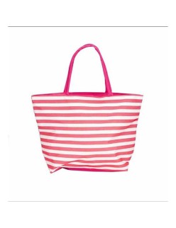 Bolsa de Playa Bismark Azul Rosa Oxford 50 x 16 x 35 cm