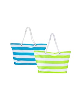 Strandtasche Bismark Blau Weiß Oxford 59 x 19 x 40 cm