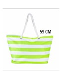 Bolsa de Playa Bismark Azul Blanco Oxford 59 x 19 x 40 cm