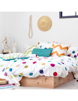 Housse de Couette HappyFriday Confetti Multicouleur 140 x 200 cm