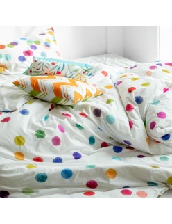 Housse de Couette HappyFriday Confetti Multicouleur 140 x 200 cm