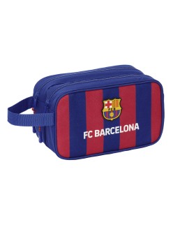 Nécessaire de Voyage F.C. Barcelona 24/25 Bordeaux Blue marine Sportif 26 x 15 x 12.5 cm