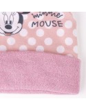 Gorro y Guantes Minnie Mouse 2 Piezas