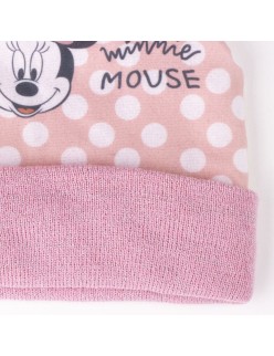 Gorro y Guantes Minnie Mouse 2 Piezas