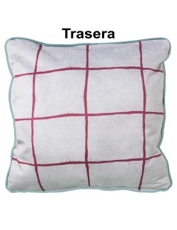 Cojín Alexandra House Living Venecia Multicolor Textil 45 x 45 cm
