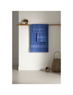 Toalla de baño Paduana Azul 100 % algodón