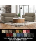 Sofa Cover Sofakover Pocket Duo Romeo 2 Units (Refurbished A)
