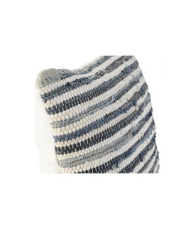 Cojín Home ESPRIT Azul Blanco Mediterráneo 45 x 15 x 45 cm