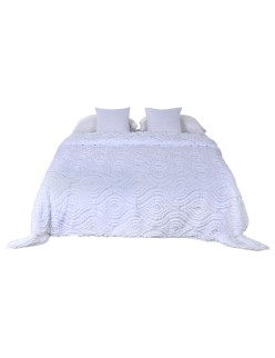Colcha Home ESPRIT Blanco 240 x 260 cm