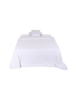 Colcha Home ESPRIT Blanco 180 x 260 cm