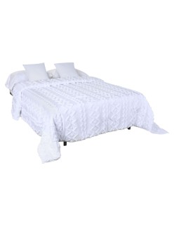 Colcha Home ESPRIT Blanco 240 x 260 cm