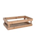 Caja de Almacenaje Inde Bambú 32,5 x 17,6 x 10 cm (3 Unidades)