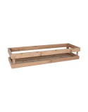 Caja de Almacenaje Inde Bambú 53 x 16,2 x 10 cm (3 Unidades)
