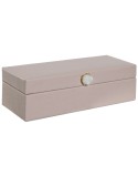 Boîte à bijoux Home ESPRIT Rose clair 28,5 x 12,5 x 5,5 cm