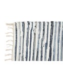 Alfombra Home ESPRIT Azul Blanco 160 x 230 x 0,5 cm