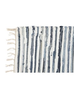 Alfombra Home ESPRIT Azul Blanco 160 x 230 x 0,5 cm