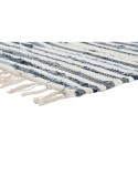 Alfombra Home ESPRIT Azul Blanco 160 x 230 x 0,5 cm