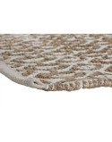 Alfombra Home ESPRIT Blanco Marrón Boho 75 x 175 cm