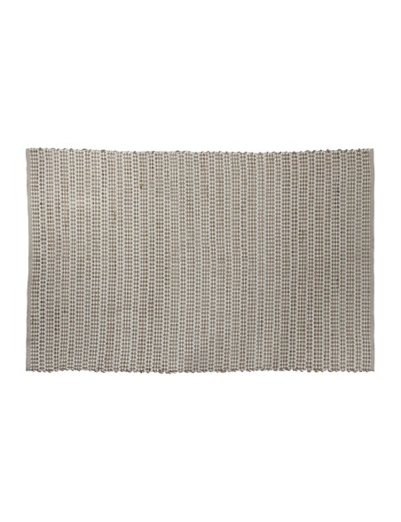 Alfombra Home ESPRIT Blanco Marrón Boho 75 x 175 cm