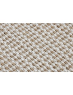 Alfombra Home ESPRIT Blanco Marrón Boho 75 x 175 cm