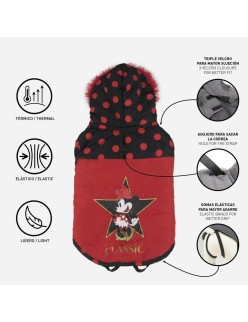 Abrigo para Perro Minnie Mouse Poliéster