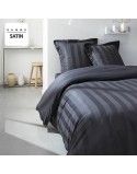 Bettdeckenbezug TODAY Satin Schwarz 220 x 240 cm