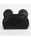 Neceser de Viaje Mickey Mouse Negro 100 % Poliuretano 23 x 10,5 x 5,5 cm