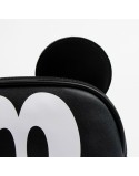 Neceser de Viaje Mickey Mouse Negro 100 % Poliuretano 23 x 10,5 x 5,5 cm