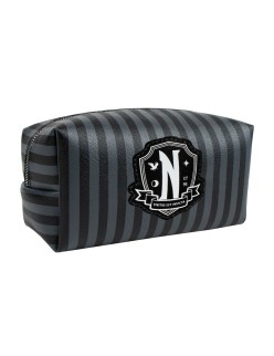 Nécessaire de Voyage Wednesday Noir 100 % Polyuréthane 11 x 6,4 x 20 cm