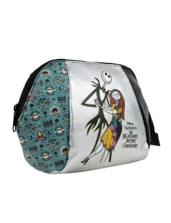 Necessaire da Viaggio The Nightmare Before Christmas Nero 100 % Poliuretano 15 x 15,5 x 10 cm