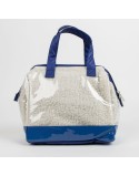 Nécessaire de Viagem Stitch Azul 100 % PVC 23 x 20 x 13 cm
