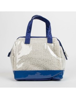 Nécessaire de Viagem Stitch Azul 100 % PVC 23 x 20 x 13 cm